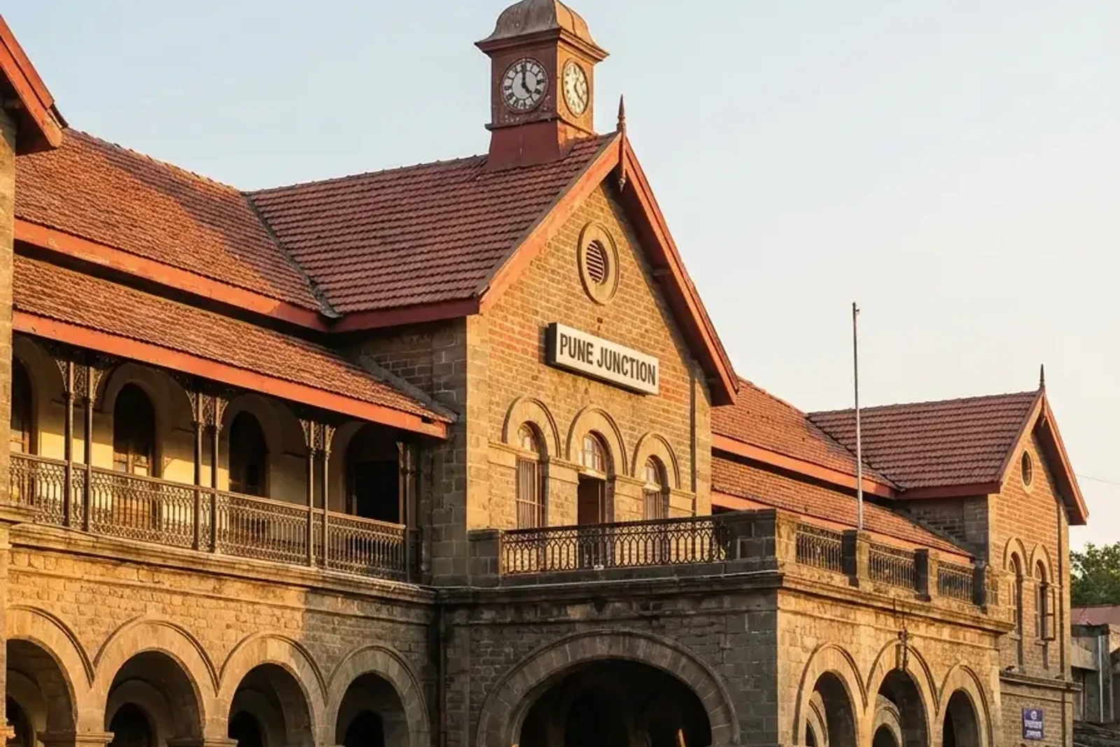 Heritage building at Pune Junction
